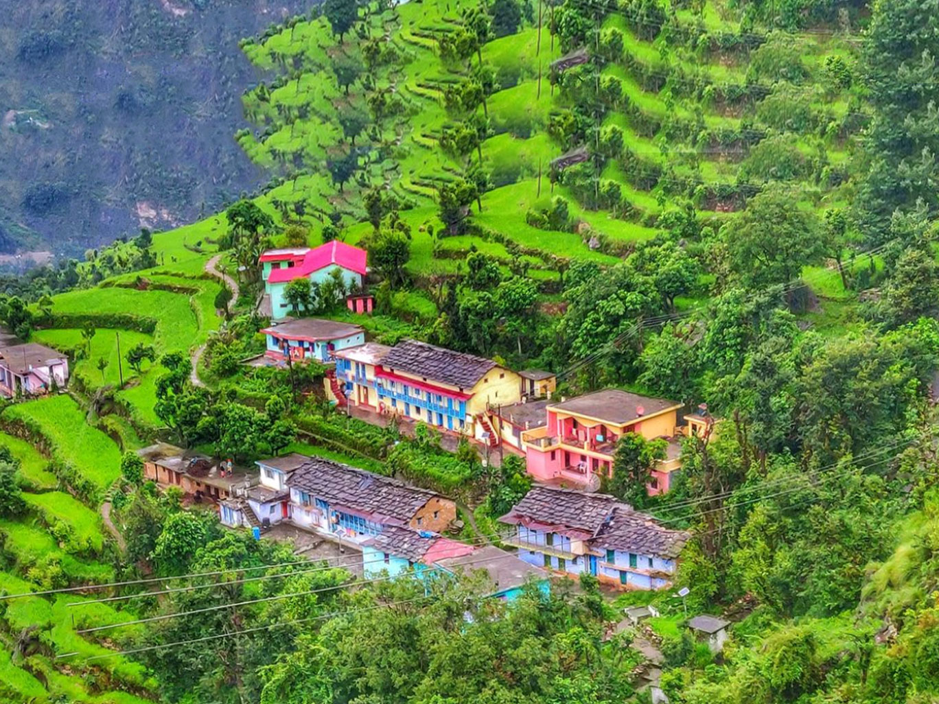 Madmaheshwar Village View